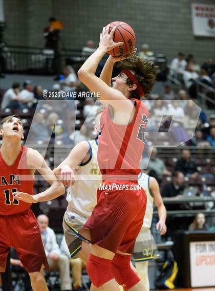 Thumbnail 1 in Draper APA vs. Parowan (UHSAA 2A Tournament) photogallery.