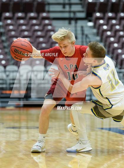Thumbnail 1 in Draper APA vs. Parowan (UHSAA 2A Tournament) photogallery.