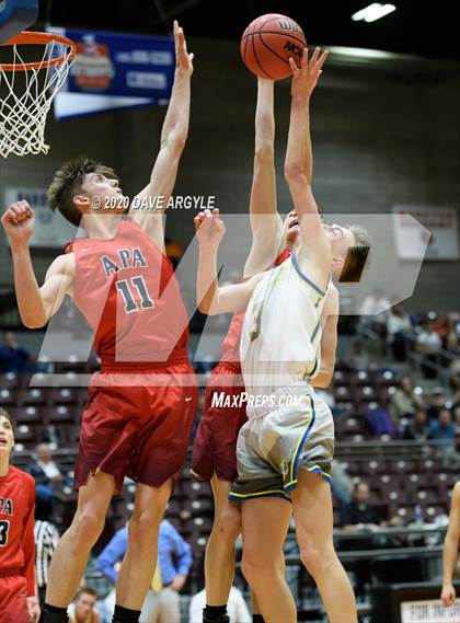 Thumbnail 2 in Draper APA vs. Parowan (UHSAA 2A Tournament) photogallery.