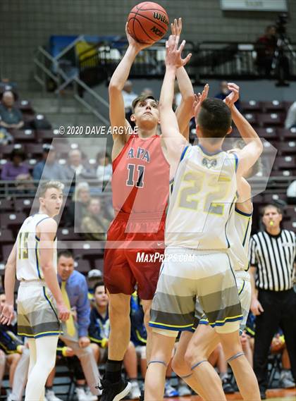 Thumbnail 1 in Draper APA vs. Parowan (UHSAA 2A Tournament) photogallery.