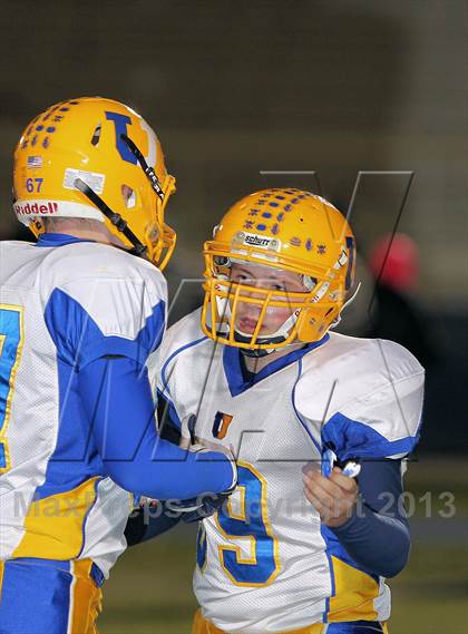 Thumbnail 2 in Union vs Clarion Area (PIAA District 9 Class A 1st Round) photogallery.