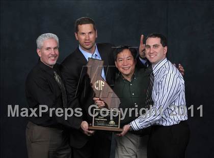 Thumbnail 1 in Palo Alto vs. Marymount (CIF State D1 Trophy/Team Awards) photogallery.