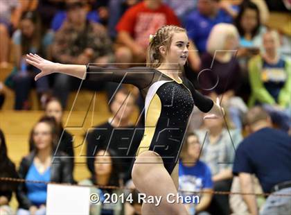 Thumbnail 1 in CHSAA 4A Gymnastics Prelim photogallery.