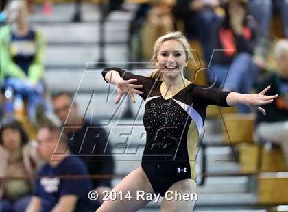 Thumbnail 3 in CHSAA 4A Gymnastics Prelim photogallery.