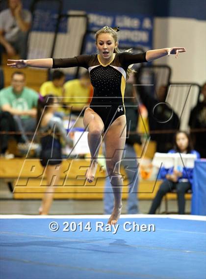 Thumbnail 3 in CHSAA 4A Gymnastics Prelim photogallery.
