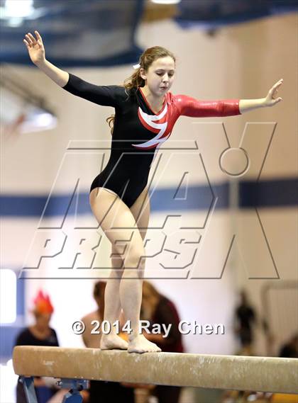 Thumbnail 3 in CHSAA 4A Gymnastics Prelim photogallery.