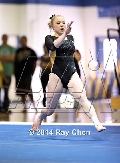 Thumbnail 3 in CHSAA 4A Gymnastics Prelim photogallery.