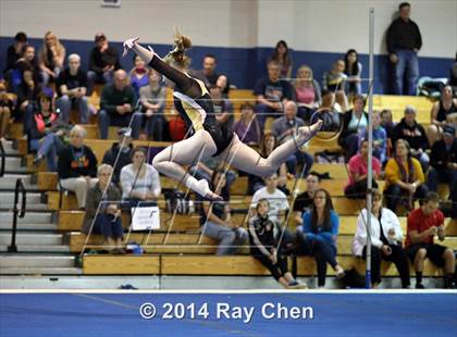 Thumbnail 3 in CHSAA 4A Gymnastics Prelim photogallery.