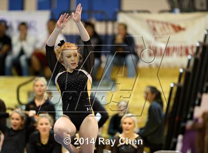 Thumbnail 3 in CHSAA 4A Gymnastics Prelim photogallery.