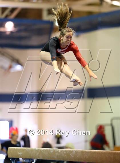 Thumbnail 1 in CHSAA 4A Gymnastics Prelim photogallery.