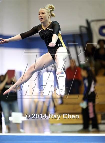 Thumbnail 2 in CHSAA 4A Gymnastics Prelim photogallery.