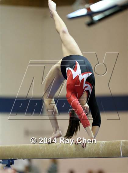 Thumbnail 1 in CHSAA 4A Gymnastics Prelim photogallery.