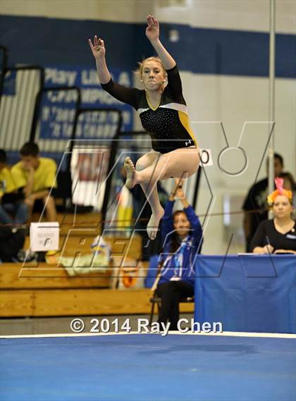 Thumbnail 1 in CHSAA 4A Gymnastics Prelim photogallery.