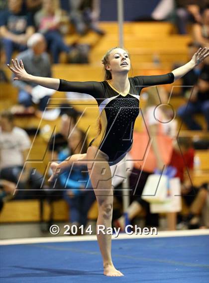 Thumbnail 1 in CHSAA 4A Gymnastics Prelim photogallery.