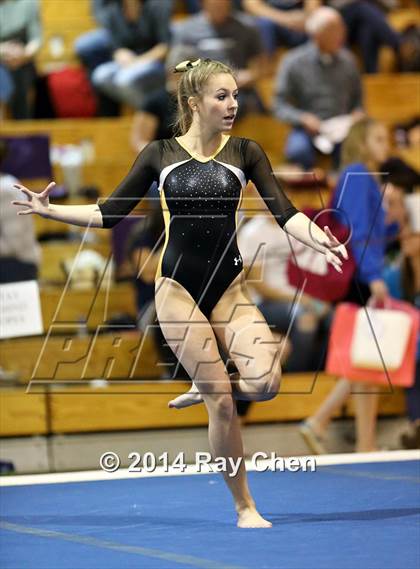 Thumbnail 2 in CHSAA 4A Gymnastics Prelim photogallery.
