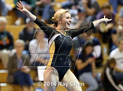 Thumbnail 2 in CHSAA 4A Gymnastics Prelim photogallery.