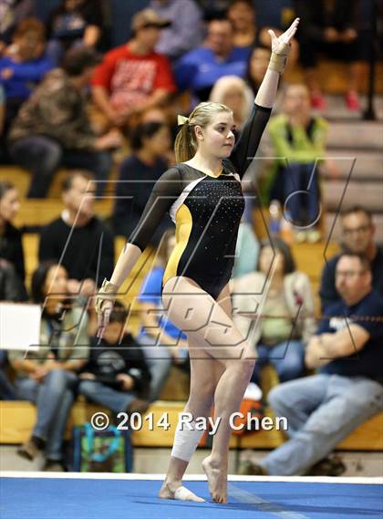 Thumbnail 2 in CHSAA 4A Gymnastics Prelim photogallery.