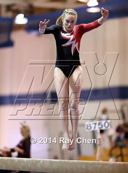 Thumbnail 1 in CHSAA 4A Gymnastics Prelim photogallery.