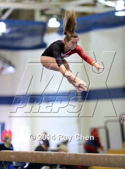 Thumbnail 2 in CHSAA 4A Gymnastics Prelim photogallery.