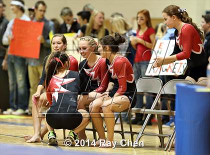 Thumbnail 2 in CHSAA 4A Gymnastics Prelim photogallery.