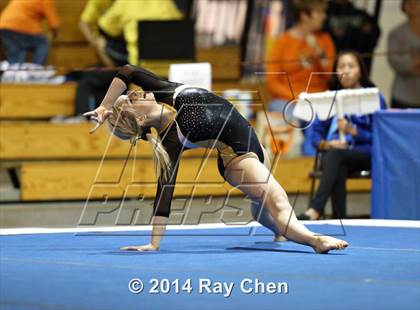 Thumbnail 1 in CHSAA 4A Gymnastics Prelim photogallery.