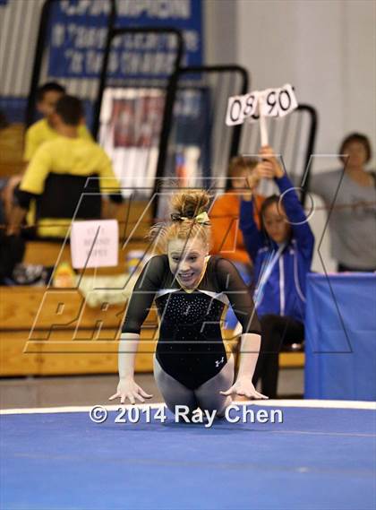 Thumbnail 1 in CHSAA 4A Gymnastics Prelim photogallery.