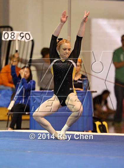 Thumbnail 3 in CHSAA 4A Gymnastics Prelim photogallery.