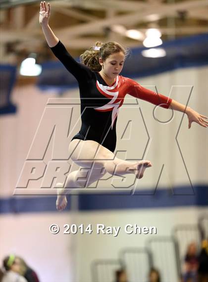 Thumbnail 2 in CHSAA 4A Gymnastics Prelim photogallery.