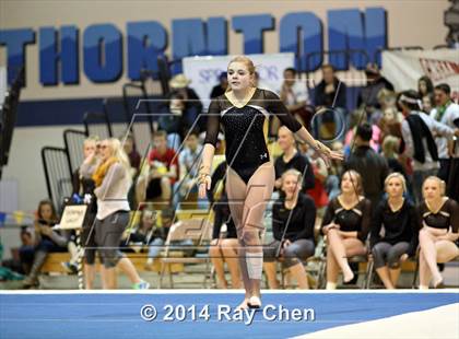 Thumbnail 3 in CHSAA 4A Gymnastics Prelim photogallery.