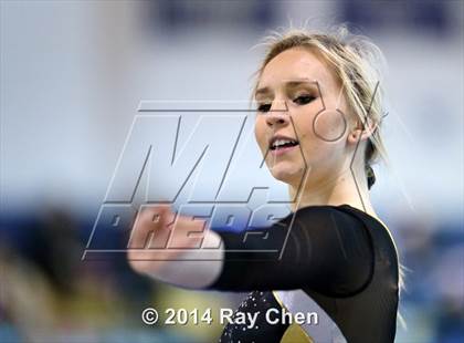 Thumbnail 3 in CHSAA 4A Gymnastics Prelim photogallery.