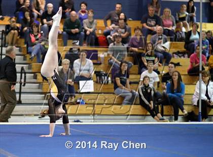 Thumbnail 1 in CHSAA 4A Gymnastics Prelim photogallery.