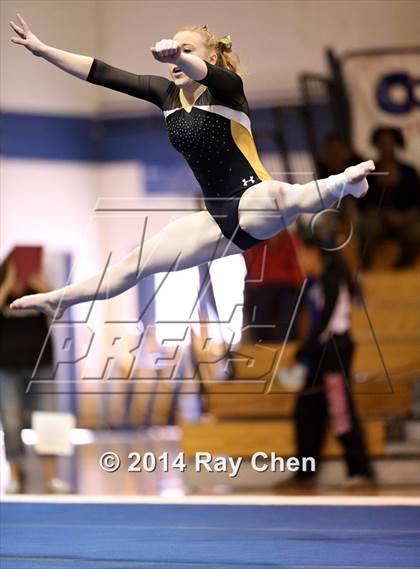 Thumbnail 1 in CHSAA 4A Gymnastics Prelim photogallery.