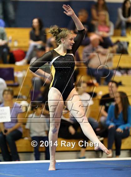 Thumbnail 2 in CHSAA 4A Gymnastics Prelim photogallery.