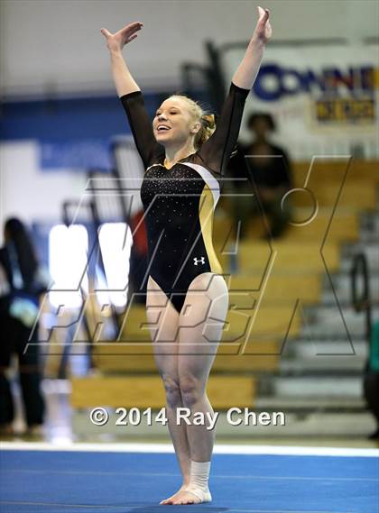 Thumbnail 2 in CHSAA 4A Gymnastics Prelim photogallery.
