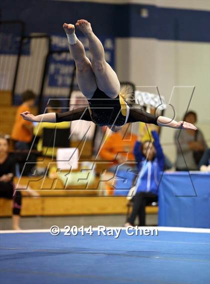 Thumbnail 1 in CHSAA 4A Gymnastics Prelim photogallery.