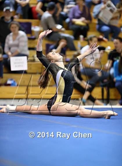 Thumbnail 3 in CHSAA 4A Gymnastics Prelim photogallery.