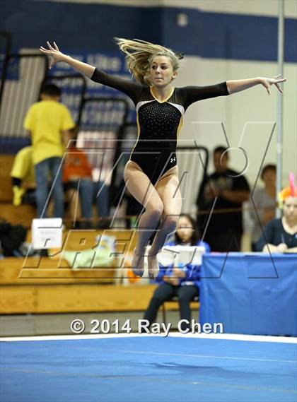 Thumbnail 3 in CHSAA 4A Gymnastics Prelim photogallery.