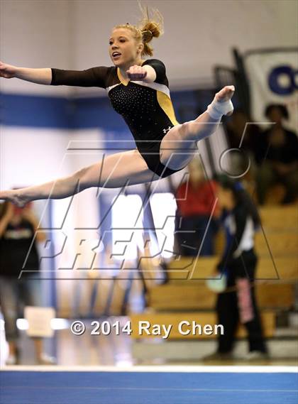 Thumbnail 3 in CHSAA 4A Gymnastics Prelim photogallery.