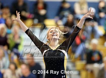 Thumbnail 1 in CHSAA 4A Gymnastics Prelim photogallery.