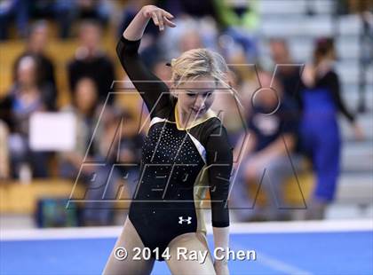 Thumbnail 2 in CHSAA 4A Gymnastics Prelim photogallery.
