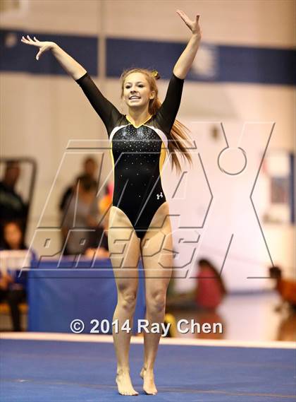 Thumbnail 3 in CHSAA 4A Gymnastics Prelim photogallery.