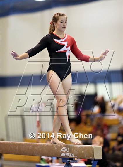 Thumbnail 2 in CHSAA 4A Gymnastics Prelim photogallery.
