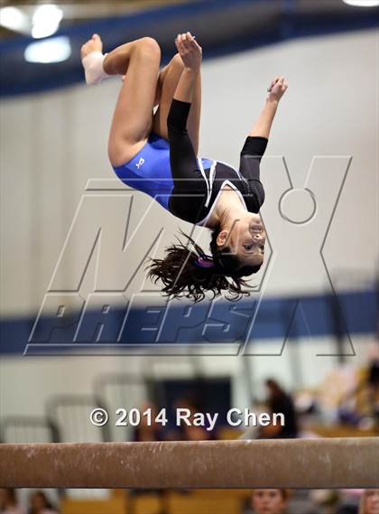 Thumbnail 1 in CHSAA 4A Gymnastics Prelim photogallery.