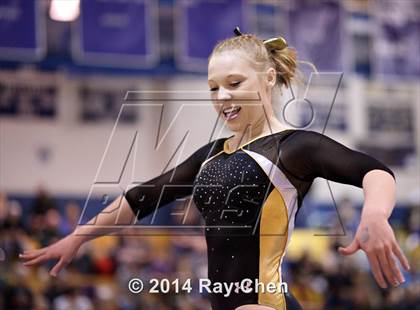 Thumbnail 1 in CHSAA 4A Gymnastics Prelim photogallery.