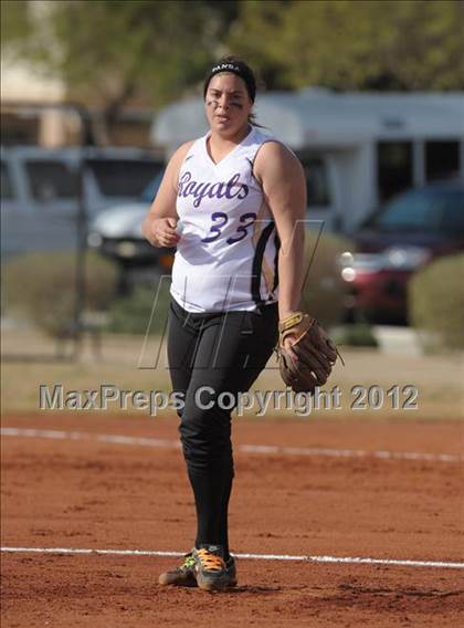 Thumbnail 2 in Victor Valley Christian @ Lake Mead Academy (Spring Slam Tournament) photogallery.