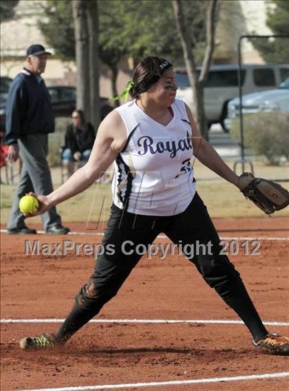 Thumbnail 2 in Victor Valley Christian @ Lake Mead Academy (Spring Slam Tournament) photogallery.