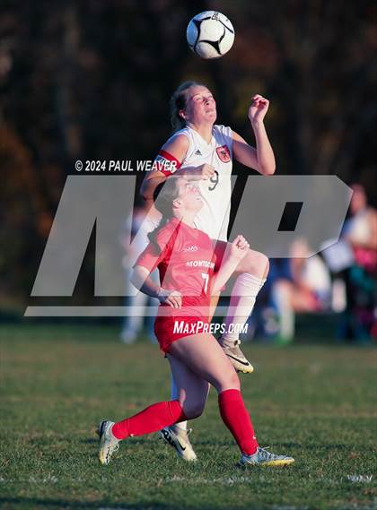 Thumbnail 3 in Sullivan County vs Montgomery (PIAA D4 1A First Round) photogallery.