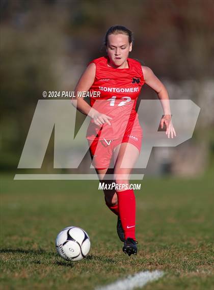 Thumbnail 3 in Sullivan County vs Montgomery (PIAA D4 1A First Round) photogallery.