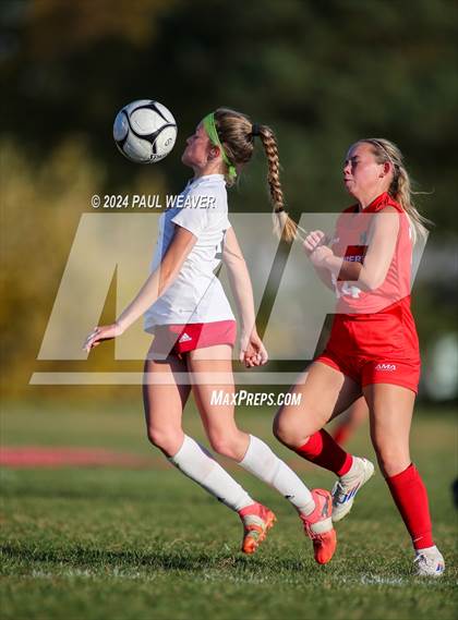 Thumbnail 2 in Sullivan County vs Montgomery (PIAA D4 1A First Round) photogallery.