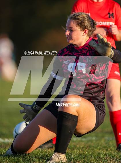Thumbnail 3 in Sullivan County vs Montgomery (PIAA D4 1A First Round) photogallery.